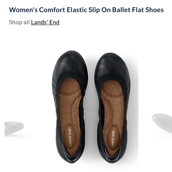 Women’s comfort elastic slip on ballet flat shoes - Picture 2 of 7